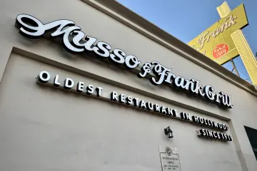 Restaurant in Musso & Frank Grill in Los Angeles