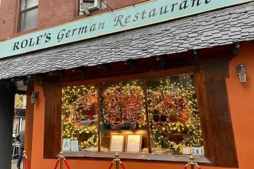 Restaurant in Rolf's Bar & Restaurant in New York