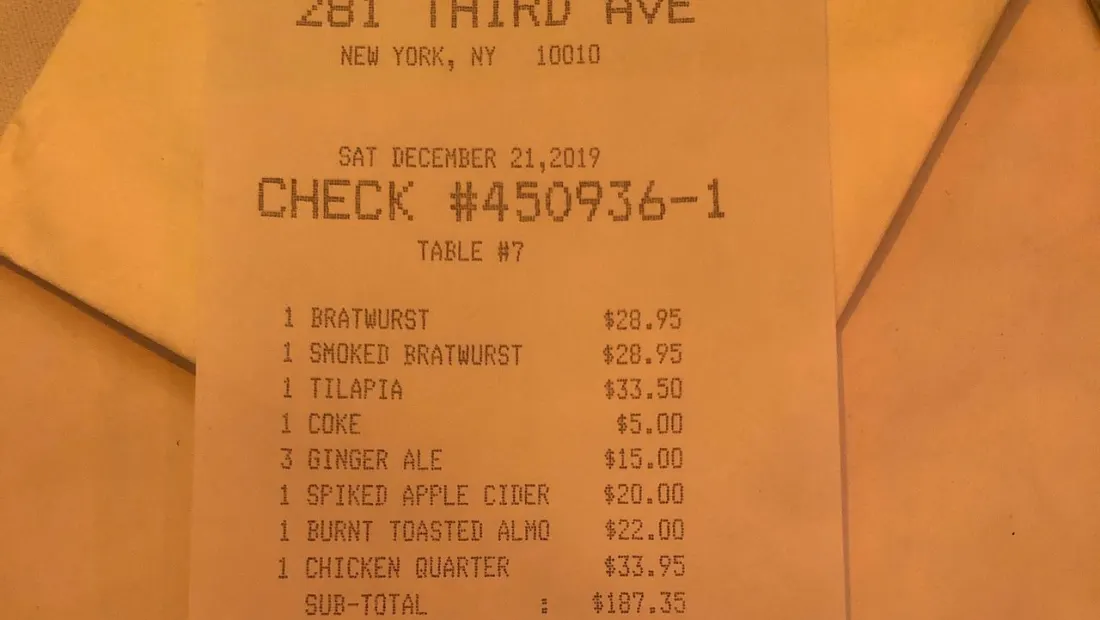 Restaurant in Rolf's Bar & Restaurant in New York