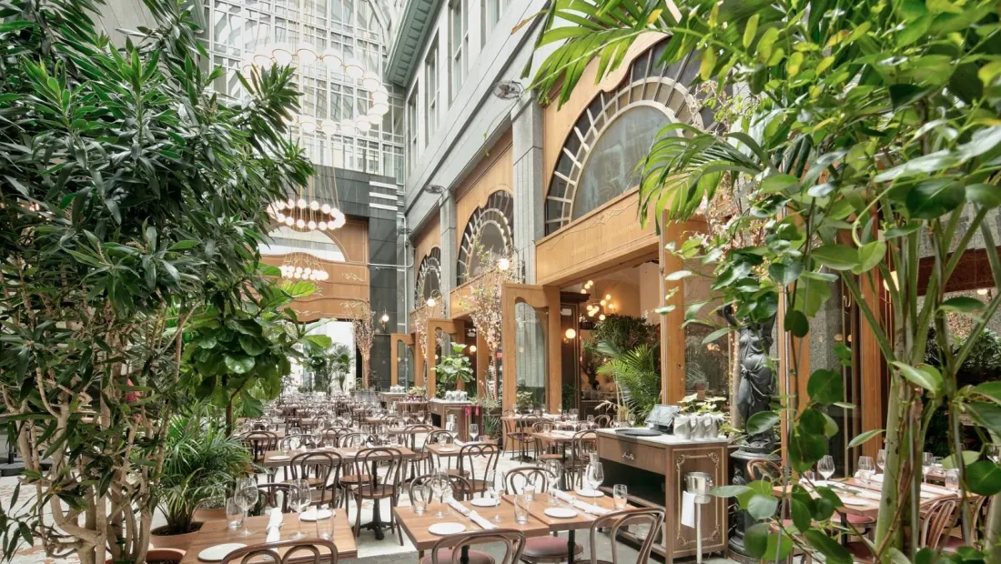Restaurant in Bustronome New York in New York