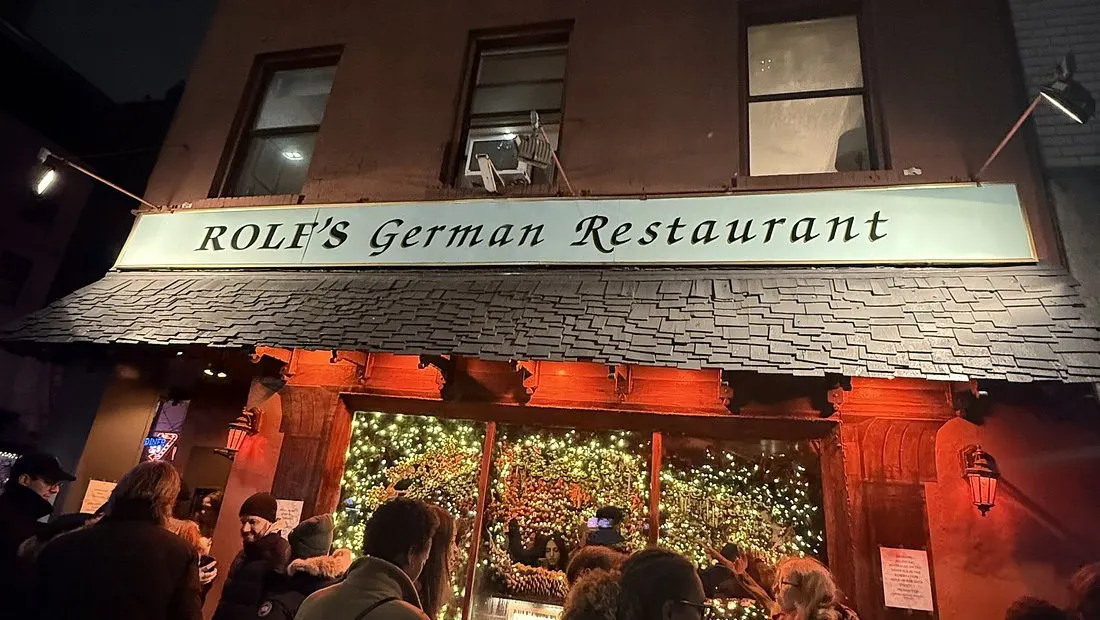 Restaurant in Rolf's Bar & Restaurant in New York