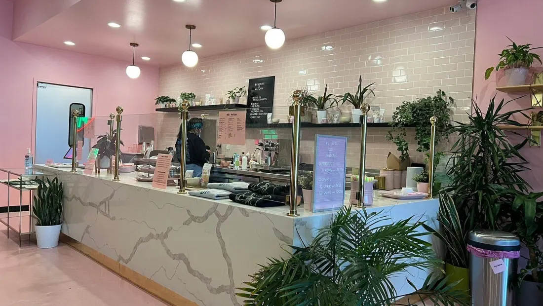 Cafe in Holy Matcha in San Diego