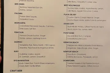 Restaurant in 71Above Restaurant and Skylounge in Los Angeles