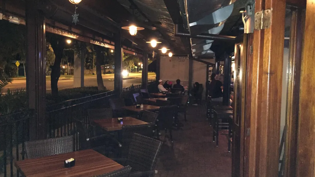 Restaurant in Monty's Coconut Grove in Miami