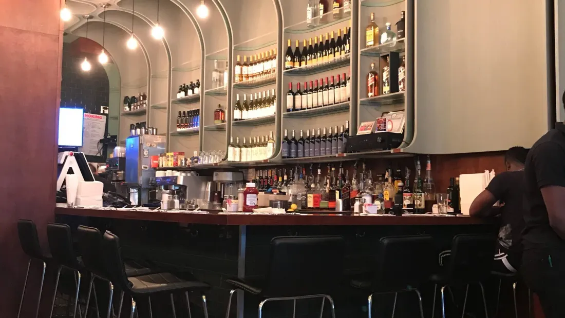 Restaurant in Times Square Diner in New York