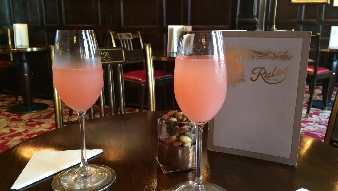 Restaurant in Rules Restaurant in London